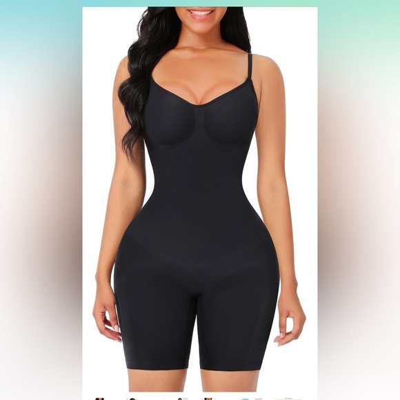 NWT Shapewear Bodysuit Tummy Control Seamless Sculpting Butt Lifter Body Shaper - Picture 1 of 7